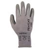 Proflex By Ergodyne ANSI A2 PU Coated CR Gloves, Gray, Size XL 7024